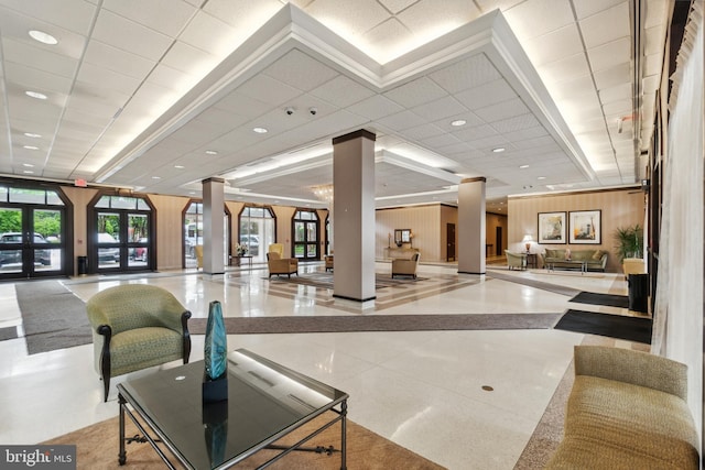 700 7th St SW Unit 512, Washington, DC 20024 - lobby featuring a drop ceiling and recessed lighting