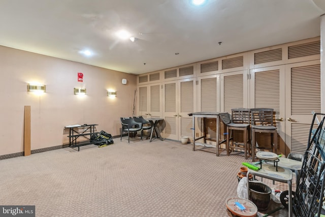700 7th St SW Unit 512, Washington, DC 20024 - misc room featuring carpet floors and baseboards