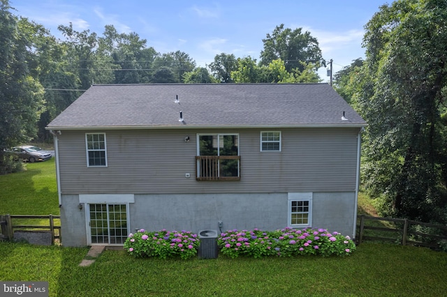 430 Cedar Creek Dr, Harpers Ferry, WV 25425 - back of house featuring roof with shingles