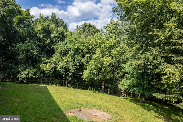 430 Cedar Creek Dr, Harpers Ferry, WV 25425 - view of green lawn with a view of trees