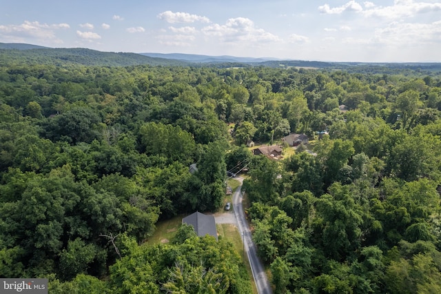 430 Cedar Creek Dr, Harpers Ferry, WV 25425 - bird's eye view of a heavily wooded area