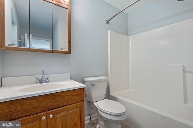 430 Cedar Creek Dr, Harpers Ferry, WV 25425 - full bath featuring vanity, toilet, and shower / bathtub combination