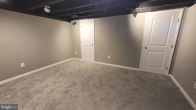 248 W Edgevale Rd, Baltimore, MD 21225 - finished below grade area featuring carpet flooring and baseboards