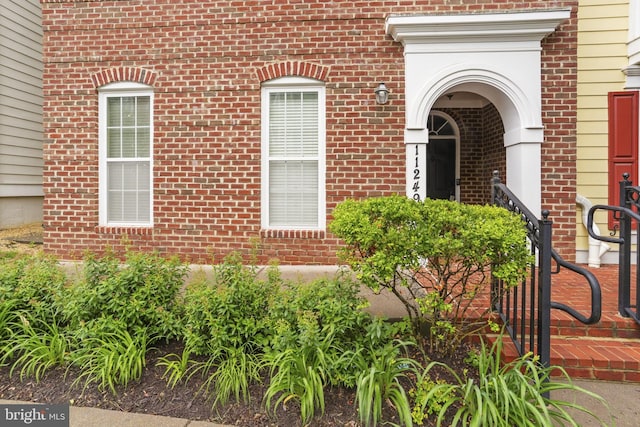 11249 Chase St Unit 100, Fulton, MD 20759 - property entrance with brick siding