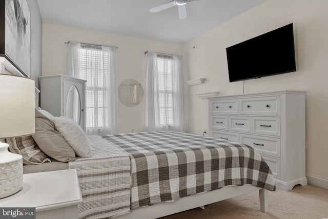 11249 Chase St Unit 100, Fulton, MD 20759 - carpeted bedroom with baseboards and ceiling fan