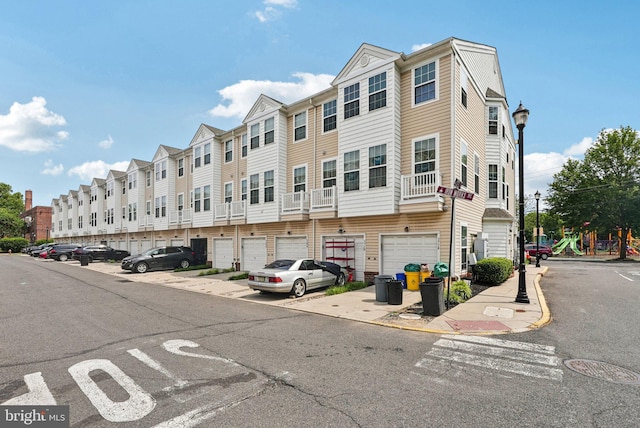 361 Union St, Trenton, NJ 08611 - view of building exterior with a garage
