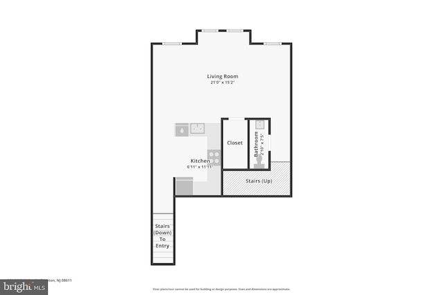 361 Union St, Trenton, NJ 08611 - view of property floor plan