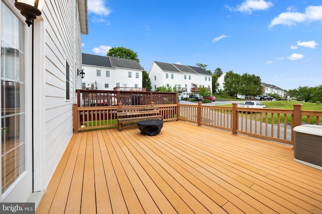 139 Flora Vista Ln, Woodstock, VA 22664 - deck featuring a residential view