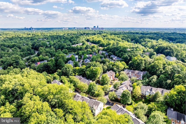 1251 Wild Hawthorn Way, Reston, VA 20194 - aerial view of a heavily wooded area