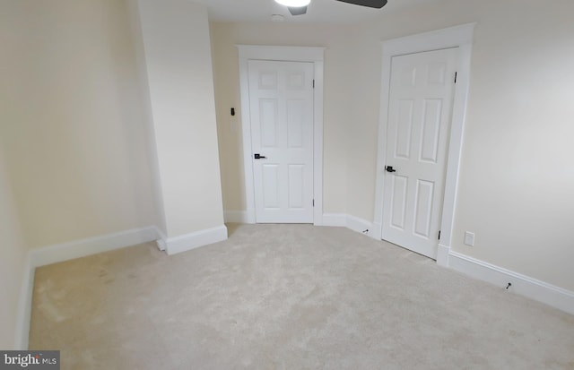 22 Leeway Rd, Baltimore, MD 21222 - spare room with carpet flooring, ceiling fan, and baseboards