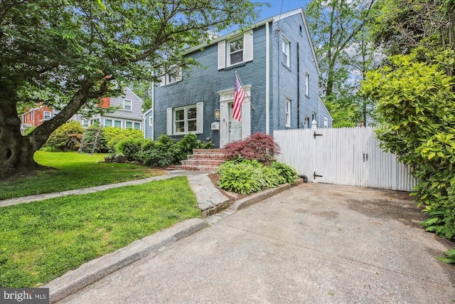 2709 Emmet Rd, Silver Spring, MD 20902 - view of front facade with a gate