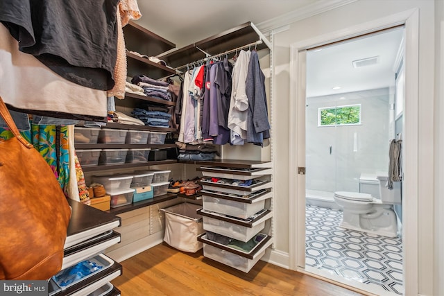 2709 Emmet Rd, Silver Spring, MD 20902 - spacious closet featuring wood finished floors