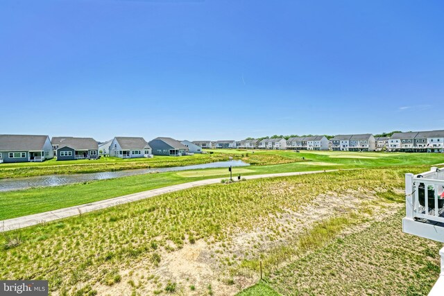 35290 Wright Way, Millsboro, DE 19966 - view of green lawn with a residential view and a water view