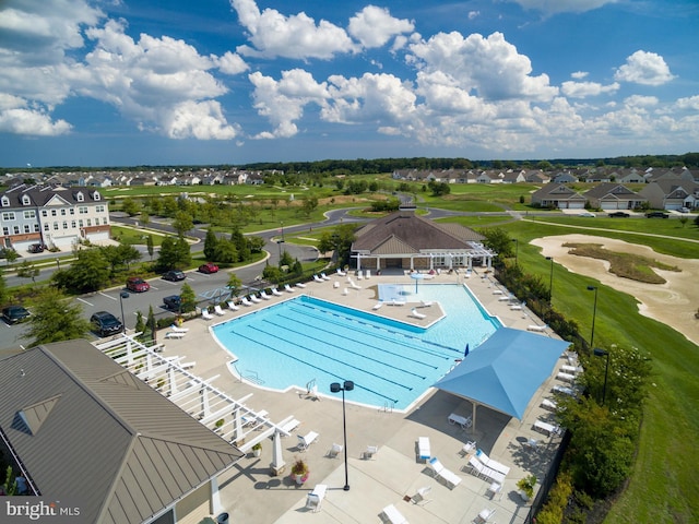 35290 Wright Way, Millsboro, DE 19966 - community pool featuring a patio and a residential view