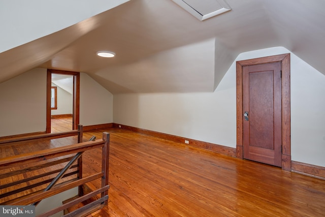 3023 Chesley, Baltimore, MD 21234 - bonus room featuring lofted ceiling, light wood-style floors, and baseboards