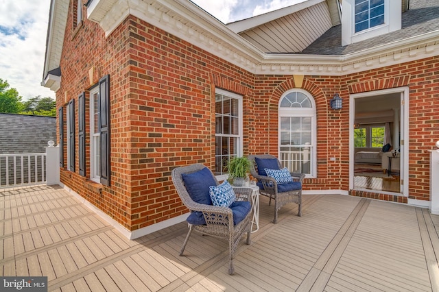 42720 Mount Auburn Pl, Broadlands, VA 20148 - view of wooden terrace