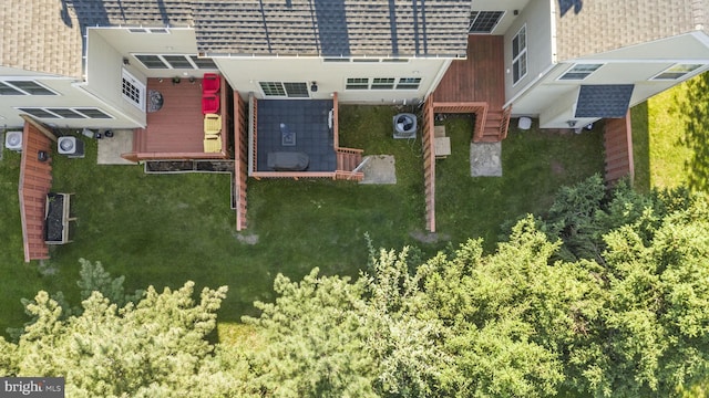 3 River Birch Cir, Princeton, NJ 08540 - view from above of property