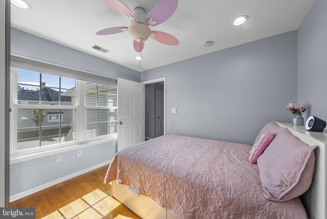 3 River Birch Cir, Princeton, NJ 08540 - bedroom featuring wood finished floors, baseboards, and a ceiling fan