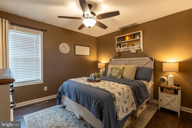 15245 Wedgewood Dr, Greencastle, PA 17225 - bedroom featuring baseboards, wood finished floors, and multiple windows