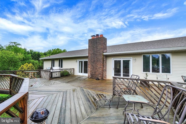 8292 Hickory Rd, Stewartstown, PA 17363 - view of wooden deck