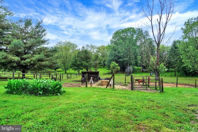 8292 Hickory Rd, Stewartstown, PA 17363 - view of yard featuring a view of countryside