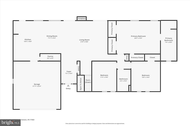 8292 Hickory Rd, Stewartstown, PA 17363 - room layout