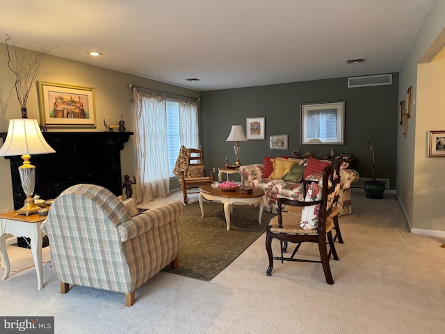3001 E Chestnut Ave Unit G62, Vineland, NJ 08361 - carpeted living area with baseboards