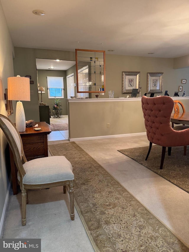 3001 E Chestnut Ave Unit G62, Vineland, NJ 08361 - living room featuring carpet flooring and baseboards