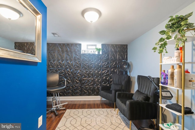 1317 Winston Ave, Baltimore, MD 21239 - office area with wood finished floors