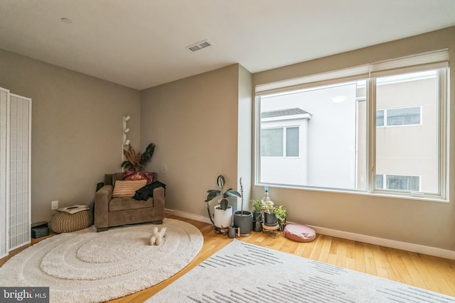 211 Brown St Unit 15, Philadelphia, PA 19123 - living area featuring baseboards and wood finished floors