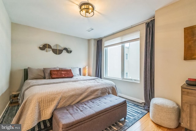 211 Brown St Unit 15, Philadelphia, PA 19123 - bedroom featuring wood finished floors and baseboards