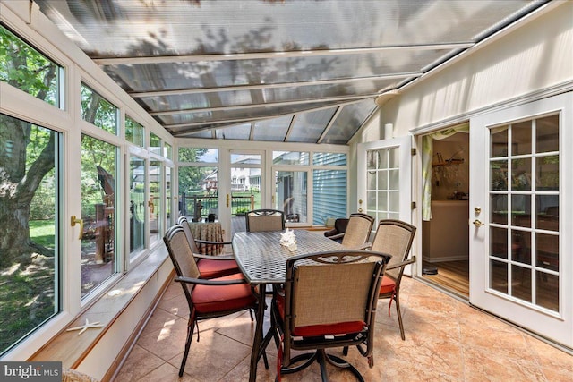 15 Hamilton Ct, Lawrenceville, NJ 08648 - sunroom featuring french doors and healthy amount of natural light
