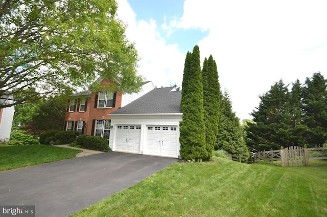 6385 Hunters Crossing Ct, Eldersburg, MD 21784 - colonial house featuring driveway and an attached garage