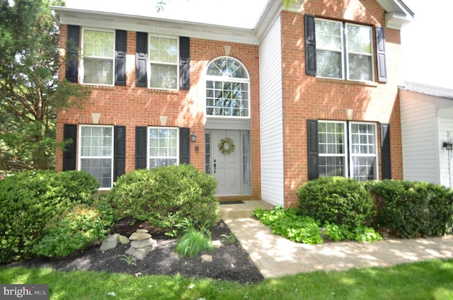 6385 Hunters Crossing Ct, Eldersburg, MD 21784 - view of front of house featuring brick siding