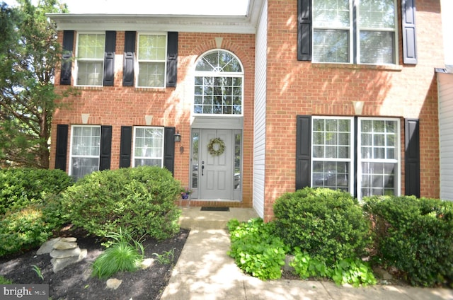 6385 Hunters Crossing Ct, Eldersburg, MD 21784 - entrance to property featuring brick siding