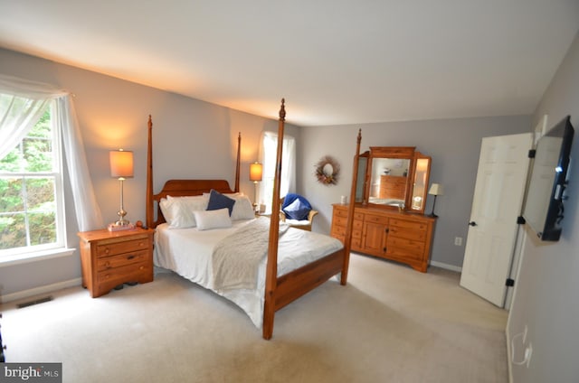 6385 Hunters Crossing Ct, Eldersburg, MD 21784 - bedroom featuring light carpet and baseboards