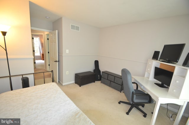 6385 Hunters Crossing Ct, Eldersburg, MD 21784 - bedroom featuring carpet floors, a desk, and baseboards