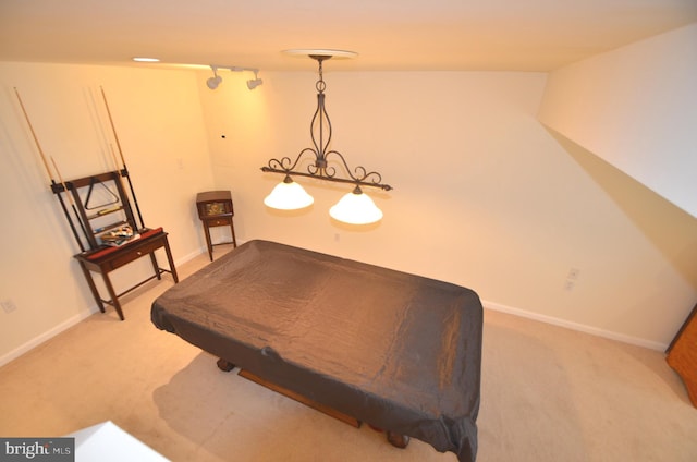 6385 Hunters Crossing Ct, Eldersburg, MD 21784 - recreation room featuring carpet floors, baseboards, and pool table