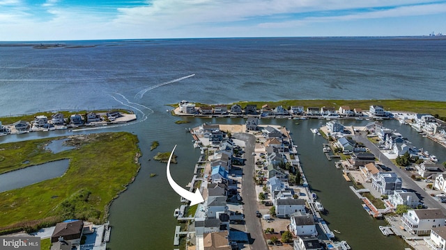 39 Kentucky Dr, Little Egg Harbor Twp, NJ 08087 - view of property location with a large body of water and nearby suburban area