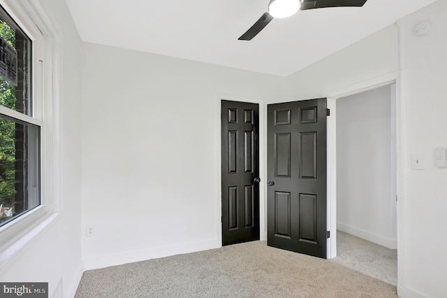 4504 Clay St NE, Washington, DC 20019 - unfurnished bedroom featuring carpet, baseboards, and ceiling fan