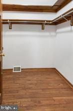 401 Fulton St, Hanover, PA 17331 - walk in closet featuring wood finished floors