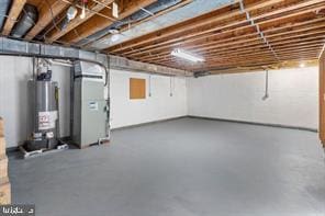 401 Fulton St, Hanover, PA 17331 - below grade area with water heater and heating unit