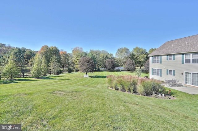 4408 Irish Creek Rd, Bernville, PA 19506 - view of grassy yard with a patio area