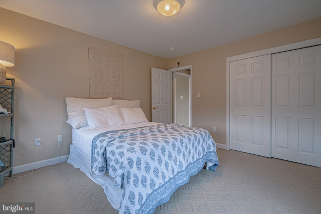 4408 Irish Creek Rd, Bernville, PA 19506 - carpeted bedroom featuring baseboards and a closet