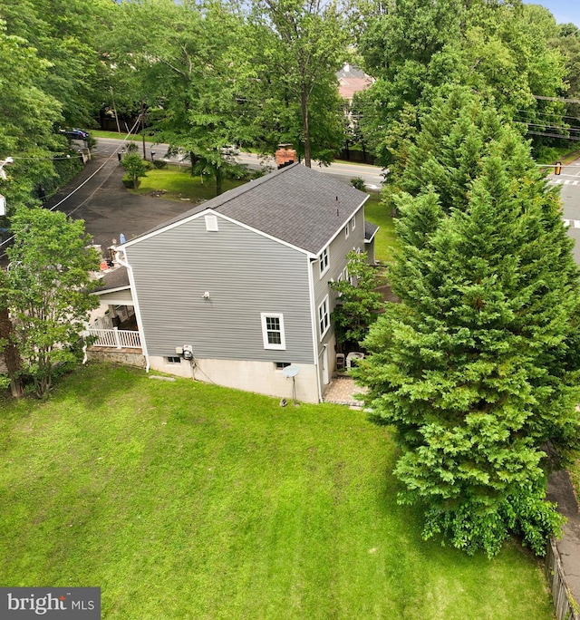 10401 Zion Dr, Fairfax, VA 22032 - aerial view of property and surrounding area