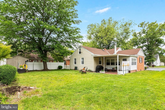 1110 Holland Ave, Cambridge, MD 21613 - back of house with a patio area and a shingled roof