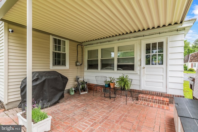 1110 Holland Ave, Cambridge, MD 21613 - view of patio featuring a grill