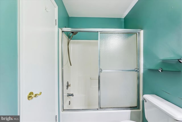 109 Water Fountain Way Unit 304, Glen Burnie, MD 21060 - bathroom with toilet and shower / bath combination with glass door