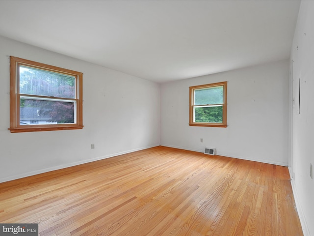 1122 Sheffield Dr, Berwyn, PA 19312 - unfurnished room featuring light wood-style flooring and baseboards