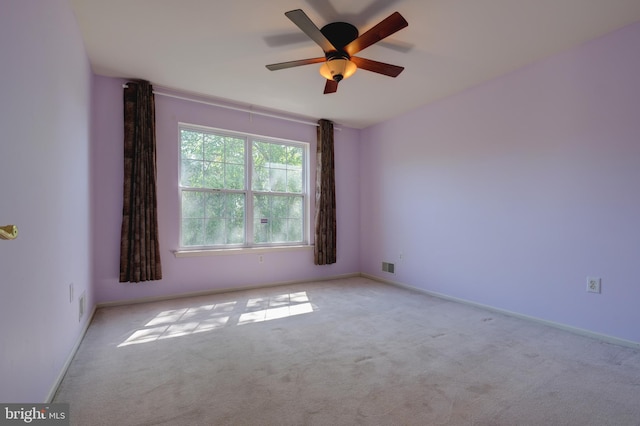 5 Pierce Rd, East Windsor, NJ 08520 - empty room with carpet flooring, ceiling fan, and baseboards
